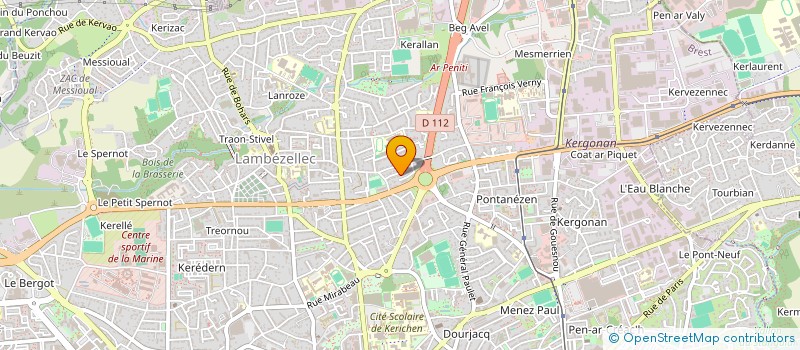 localisation de l'entreprise MONSIEUR JACQUES MICHEL à BREST