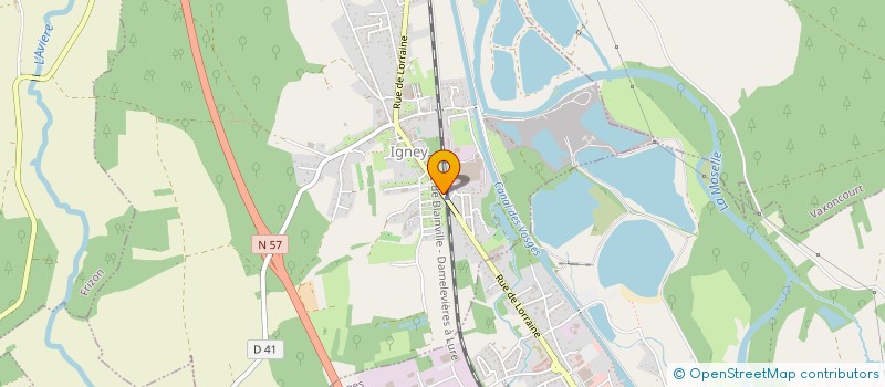 localisation de l'entreprise MONSIEUR JACQUES MICLOT  THAON-LES-VOSGES