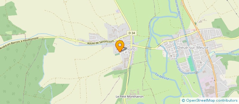 localisation de l'entreprise MONSIEUR JACQUES MILAN BALIZEAUX  ANCEMONT