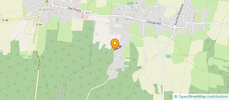 localisation de l'entreprise MONSIEUR JACQUES MILESI  HERY