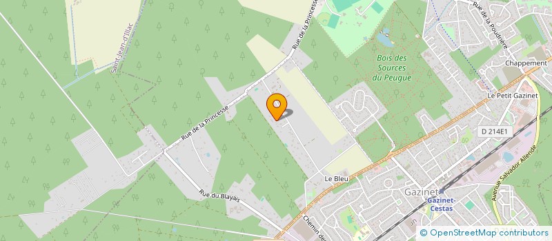 localisation de l'entreprise MONSIEUR JACQUES MILHARES  PESSAC