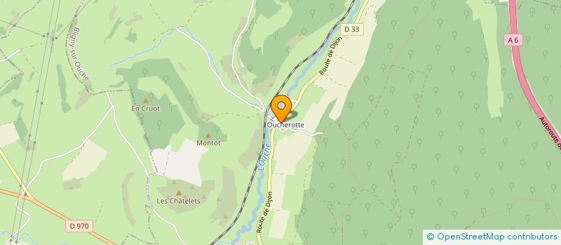 localisation de l'entreprise MONSIEUR JACQUES MILLE  BESSEY-LA-COUR