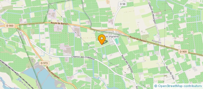 localisation de l'entreprise MONSIEUR JACQUES MILLE  CAVAILLON