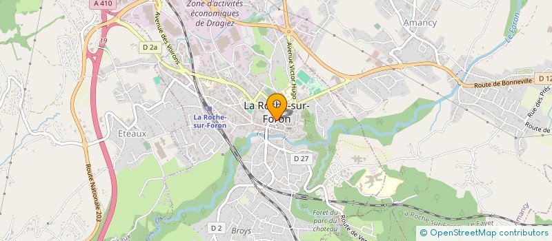 localisation de l'entreprise MONSIEUR JACQUES MINO  LA ROCHE-SUR-FORON