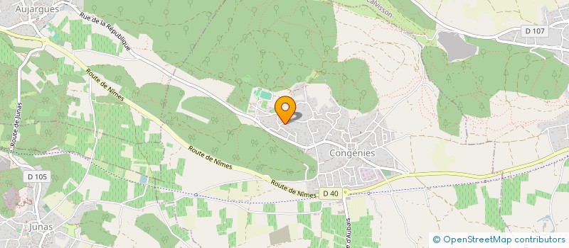 localisation de l'entreprise MONSIEUR JACQUES MINSKI  CONGENIES