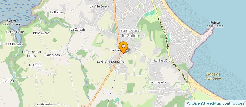 localisation de l'entreprise MONSIEUR JACQUES MIRIEL à SAINT-CAST-LE-GUILDO