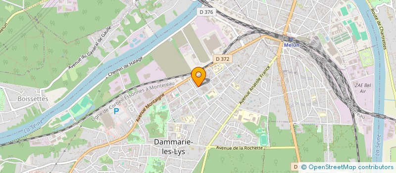 localisation de l'entreprise MONSIEUR JACQUES MOFFI à DAMMARIE-LES-LYS