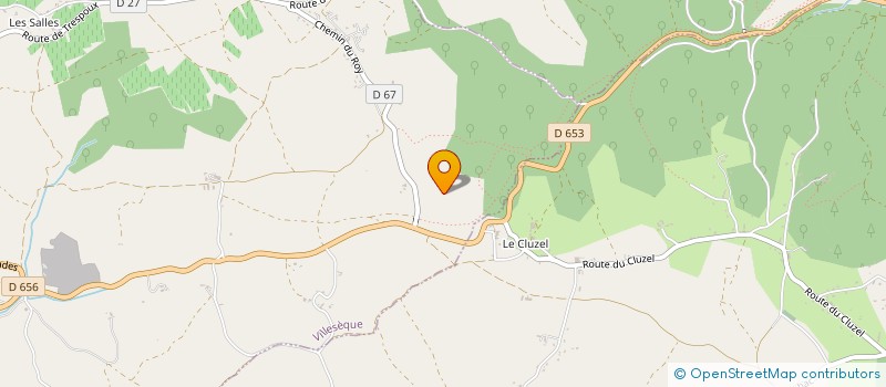 localisation de l'entreprise MONSIEUR JACQUES MOIROUD  BELLEFONT-LA RAUZE