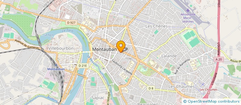 localisation de l'entreprise MONSIEUR JACQUES MOLINARI  MONTAUBAN