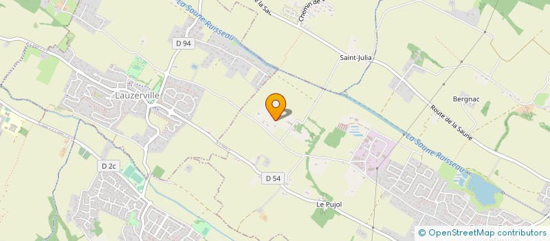 localisation de l'entreprise MONSIEUR JACQUES MOLLET à SAINTE-FOY-D'AIGREFEUILLE