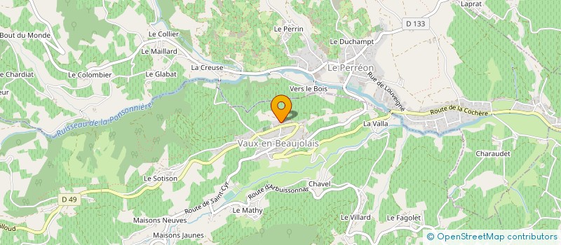 localisation de l'entreprise MONSIEUR JACQUES MOLLIER à SAINT-ETIENNE-LA-VARENNE