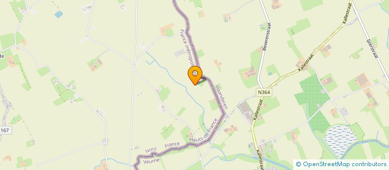 localisation de l'entreprise MONSIEUR JACQUES MONCAREY  HONDSCHOOTE