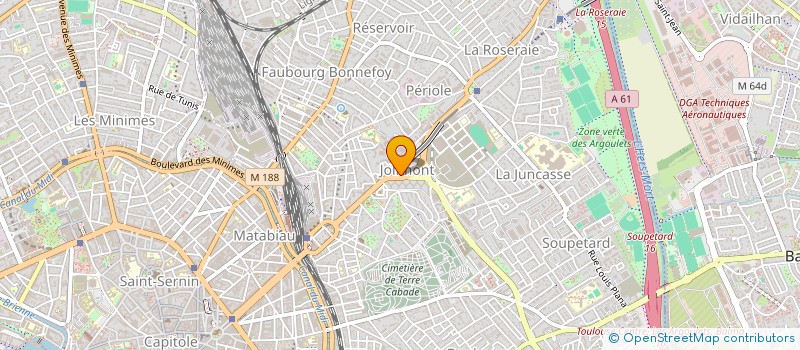 localisation de l'entreprise MONSIEUR JACQUES MONGERMONT à TOULOUSE