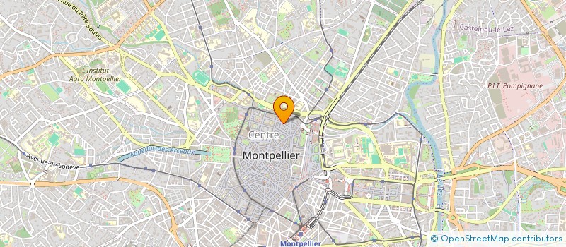 localisation de l'entreprise MONSIEUR JACQUES MONTAHUT à MONTPELLIER