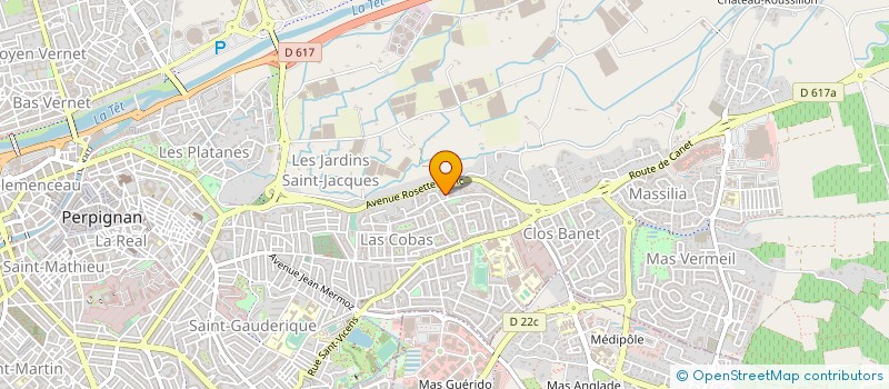 localisation de l'entreprise MONSIEUR JACQUES MONTANT à PERPIGNAN
