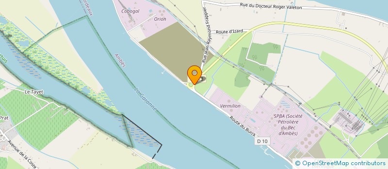 localisation de l'entreprise MONSIEUR JACQUES MONTEIL  AMBES