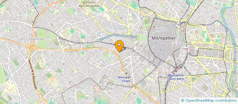 localisation de l'entreprise MONSIEUR JACQUES MONTEIRO à MONTPELLIER