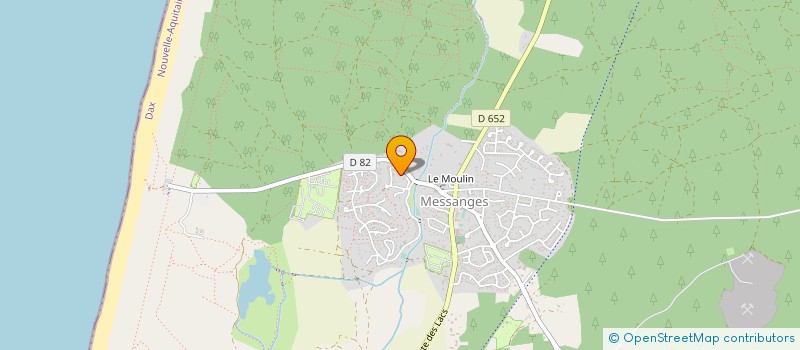 localisation de l'entreprise MONSIEUR JACQUES MORA  MOLIETS-ET-MAA