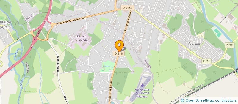 localisation de l'entreprise MONSIEUR JACQUES MORAUD  MEREAU