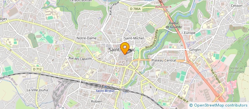localisation de l'entreprise MONSIEUR JACQUES MORIN à SAINT-BRIEUC