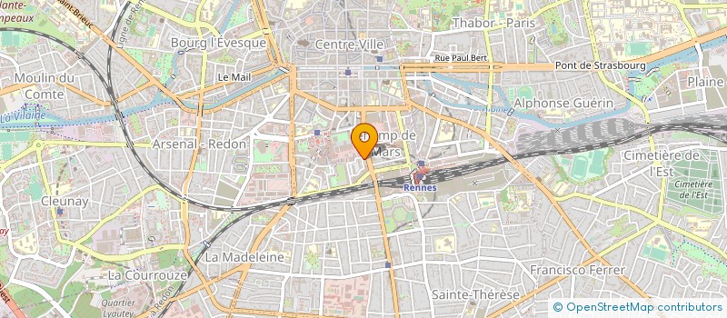 localisation de l'entreprise MONSIEUR JACQUES MORINEAUX  RENNES