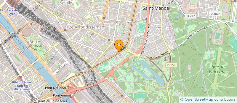 localisation de l'entreprise MONSIEUR JACQUES MORISSET à PARIS