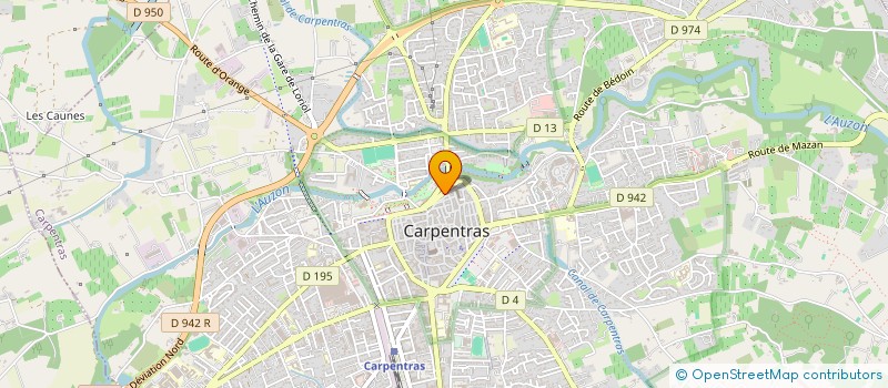 localisation de l'entreprise MONSIEUR JACQUES MOUDART à CARPENTRAS