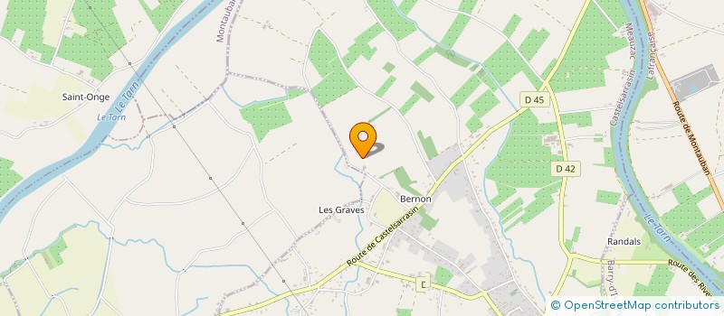 localisation de l'entreprise MONSIEUR JACQUES MOUILLERAC  MEAUZAC