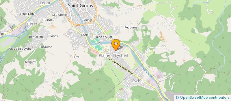 localisation de l'entreprise MONSIEUR JACQUES MOUNE à SAINT-GIRONS