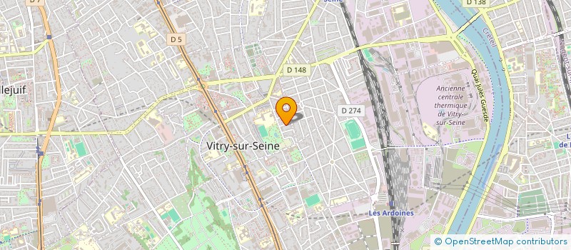 localisation de l'entreprise MONSIEUR JACQUES MOUSSAYAN à VITRY-SUR-SEINE
