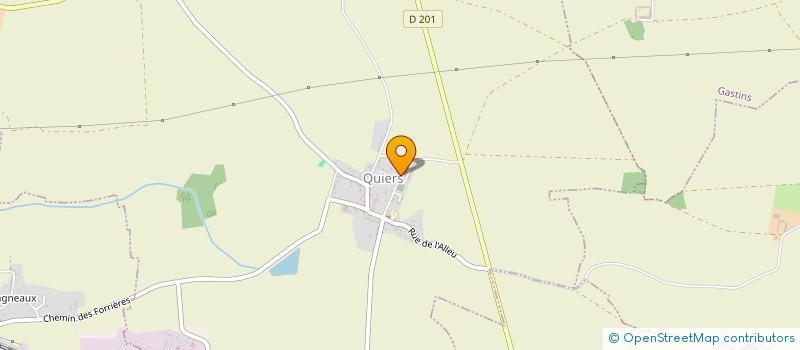 localisation de l'entreprise MONSIEUR JACQUES MOUTONNET  QUIERS