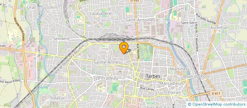 localisation de l'entreprise MONSIEUR JACQUES MULLER  TARBES