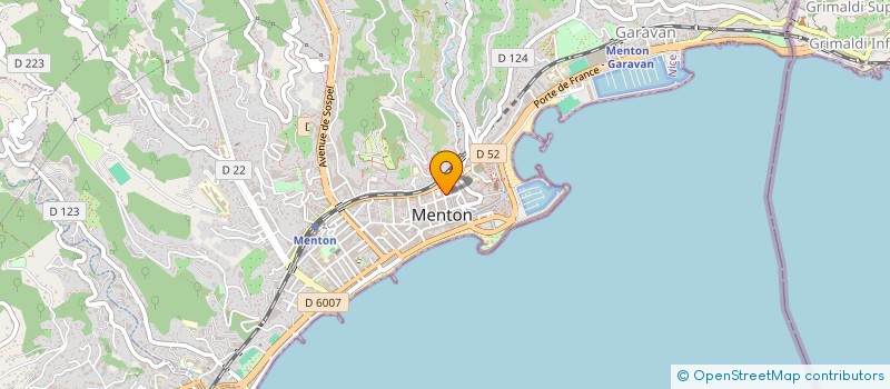 localisation de l'entreprise MONSIEUR JACQUES MURGAL  MENTON