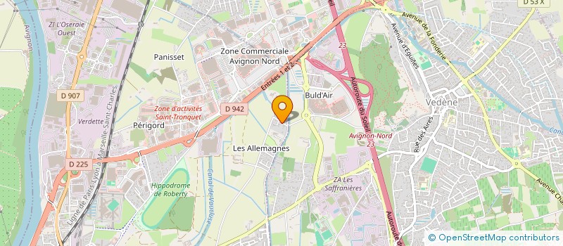 localisation de l'entreprise MONSIEUR JACQUES MURZILLI  LE PONTET