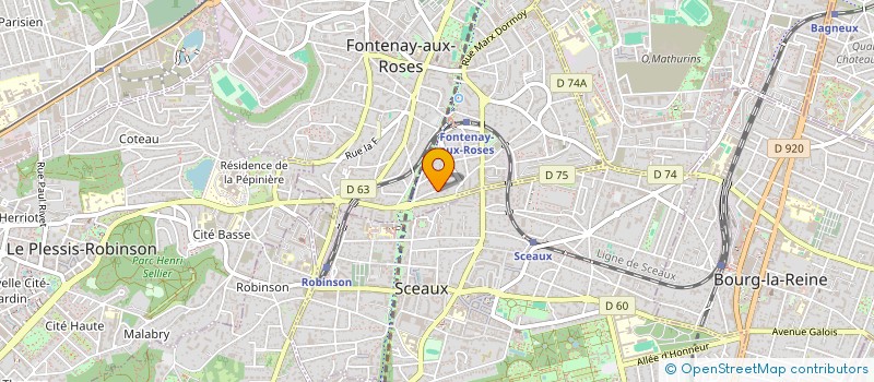 localisation de l'entreprise MONSIEUR JACQUES MUSSARD à FONTENAY-AUX-ROSES