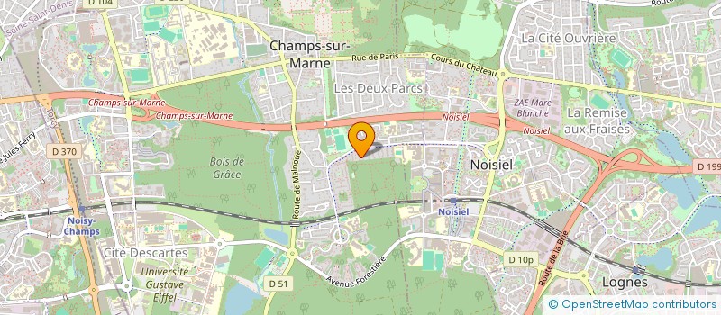 localisation de l'entreprise MONSIEUR JACQUES NAIMSKI à CHAMPS-SUR-MARNE