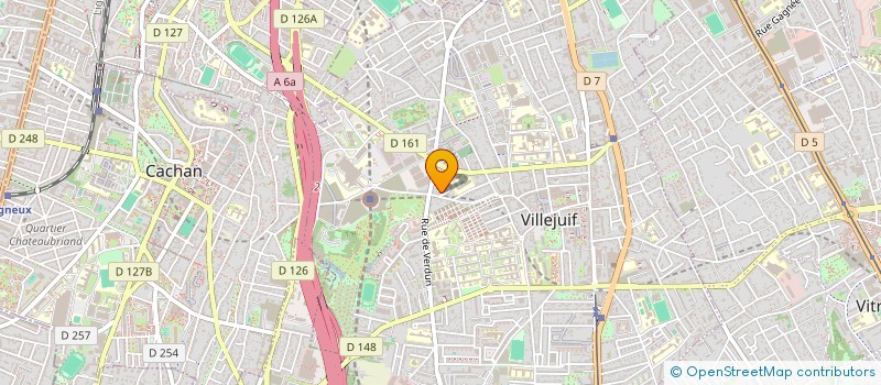 localisation de l'entreprise MONSIEUR JACQUES NANSOT à VILLEJUIF