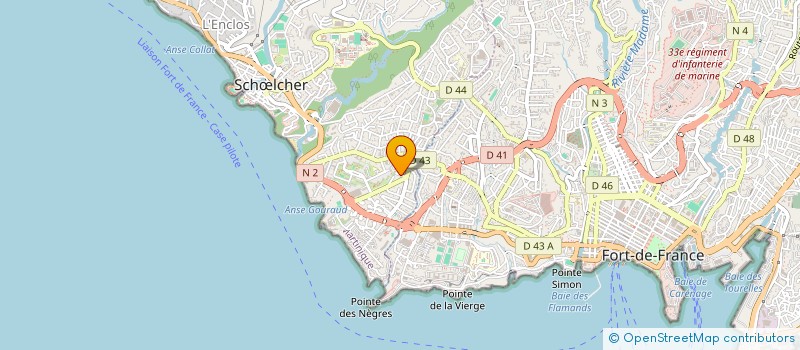 localisation de l'entreprise MONSIEUR JACQUES NAPOLY à SCHŒLCHER