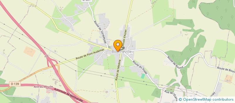 localisation de l'entreprise MONSIEUR JACQUES NAUTOU  BOURNEVILLE-SAINTE-CROIX