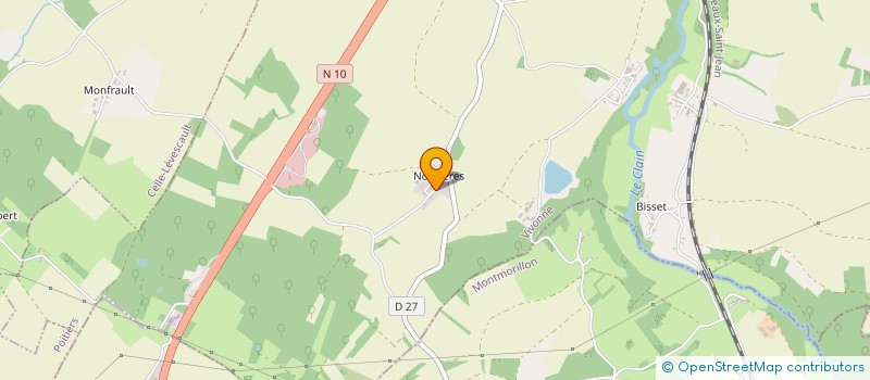 localisation de l'entreprise MONSIEUR JACQUES NEUMANN  MARIGNY-CHEMEREAU