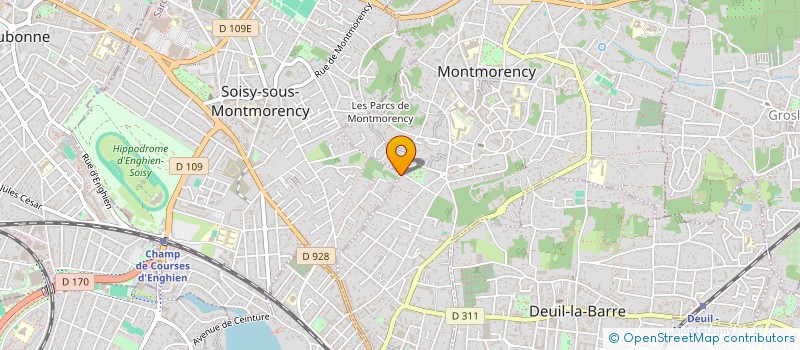 localisation de l'entreprise MONSIEUR JACQUES NICOL  MONTMORENCY