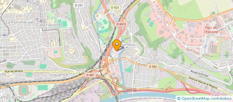 localisation de l'entreprise MONSIEUR JACQUES NICOLAS  HARFLEUR