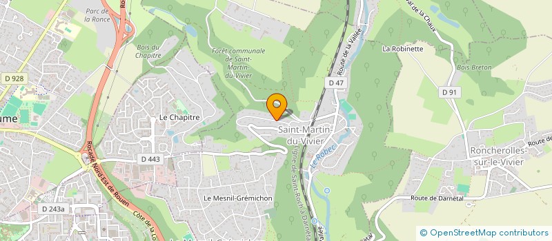 localisation de l'entreprise MONSIEUR JACQUES NICOLLE  SAINT-MARTIN-DU-VIVIER