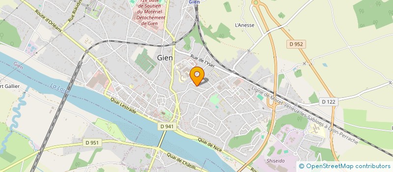 localisation de l'entreprise MONSIEUR JACQUES NIDOT à GIEN