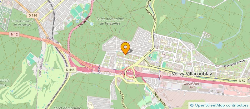 localisation de l'entreprise MONSIEUR JACQUES NIKSSARIAN  VELIZY-VILLACOUBLAY