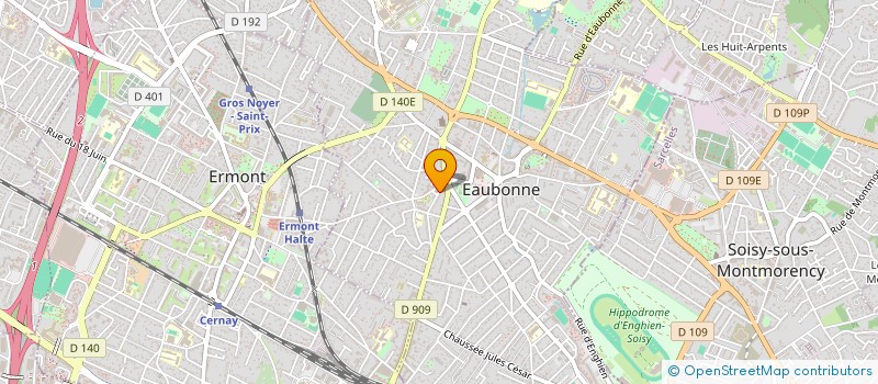 localisation de l'entreprise MONSIEUR JACQUES NILLE à EAUBONNE