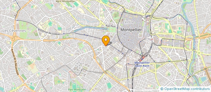 localisation de l'entreprise MONSIEUR JACQUES NIVARD à MONTPELLIER