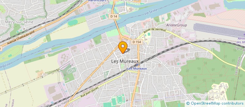 localisation de l'entreprise MONSIEUR JACQUES NIVOT à LES MUREAUX