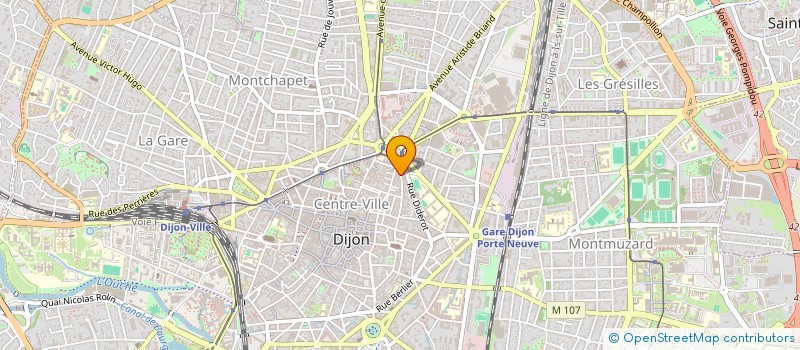 localisation de l'entreprise MONSIEUR JACQUES NOEL à DIJON
