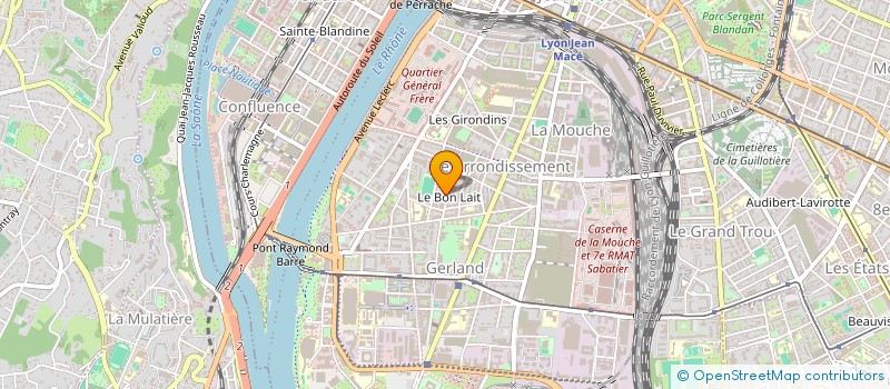 localisation de l'entreprise MONSIEUR JACQUES NOEL  LYON